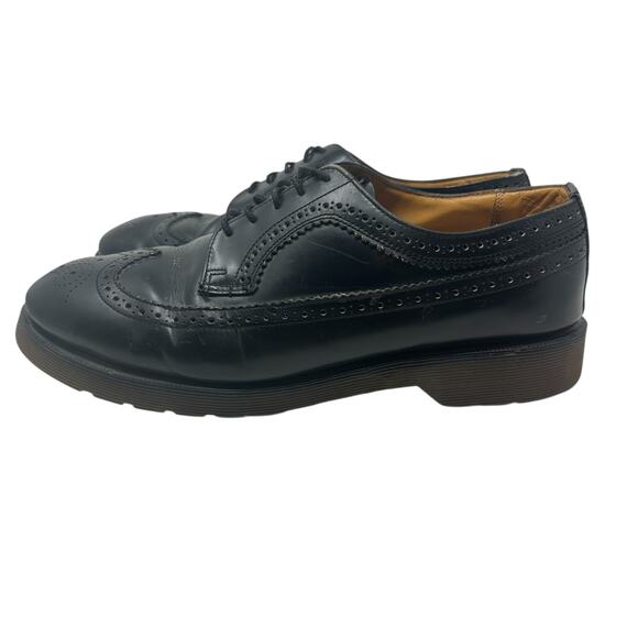 Dr. Martens Brogue Oxford Lace Up Shoes Made In England Leather‎ Black Size 10 main image 9